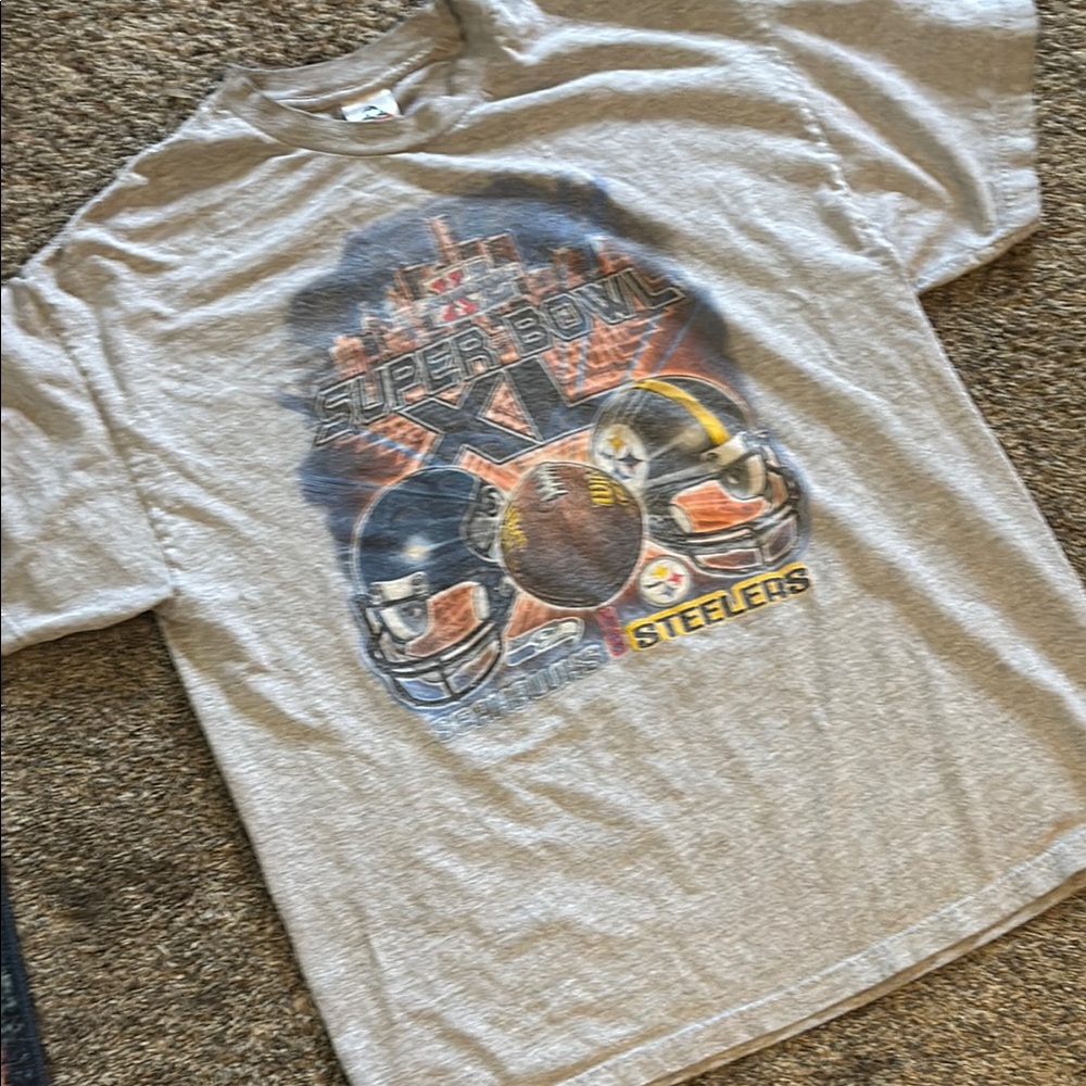 Super Bowl XL Seahawks Steelers T-Shirt